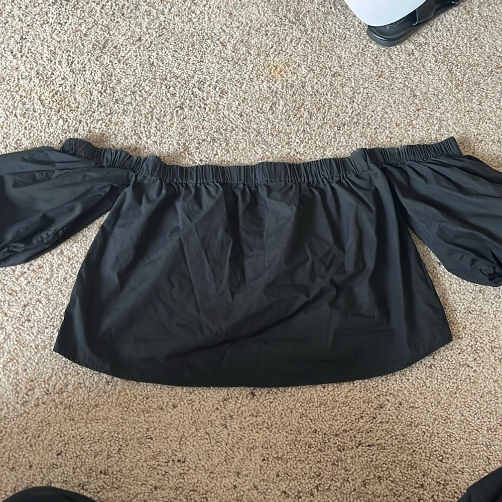 Bershka off the shoulder top